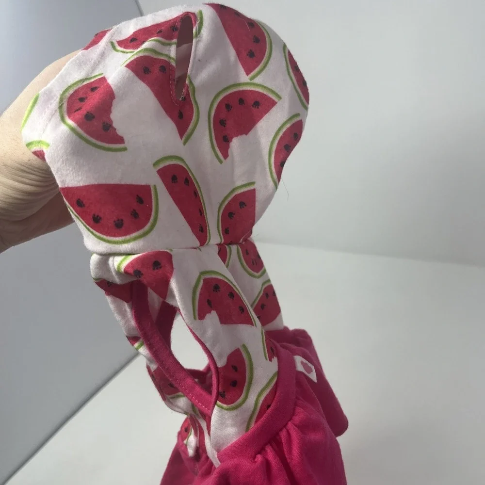 Build a Bear Promise Pet Clothes Watermelon Dress‎ Outfit